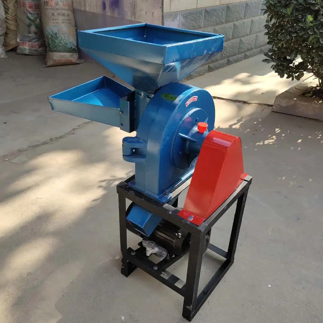 Industrial Grain Rice Spice Wheat Beans Crushing Grinder Machine