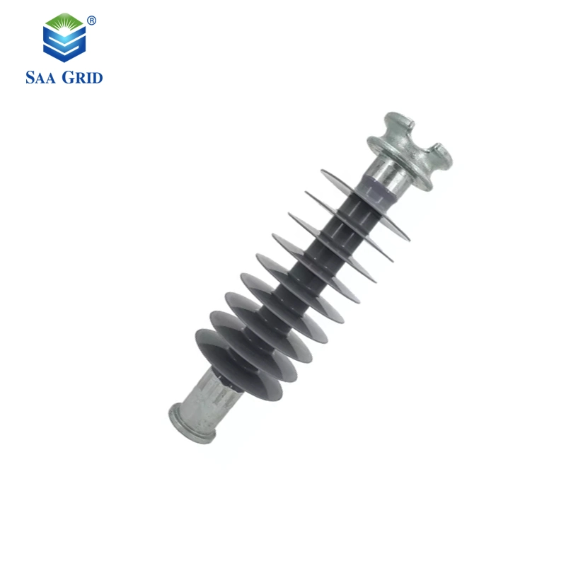 24kv Composite Suspension Insulator Polymeric Silicon Polymer Synthetic Insulator 11kv 15kv 33kv 66kv 70kn 120kn Tension Strain Long Rod Pin Line Post