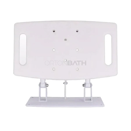 Ortonbath Medical Use Good Quality Anti-Skidding Bath Chair Bathroom Widened Shower Seat with Armrest and Support Leg for Elder People