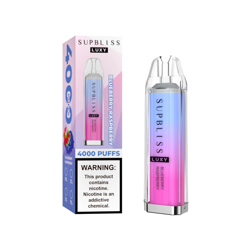 Randm Supblise Luxy 4000 Puffs se centra en VAPE desechable Para más de 14 sabores disponibles E Cigarette desechable VAPE Pluma