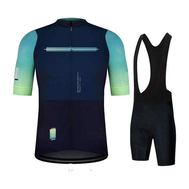 Vêtements de cyclisme à manches courtes pour hommes et femmes, combinaisons de cyclisme respirantes et à séchage rapide pour l'été