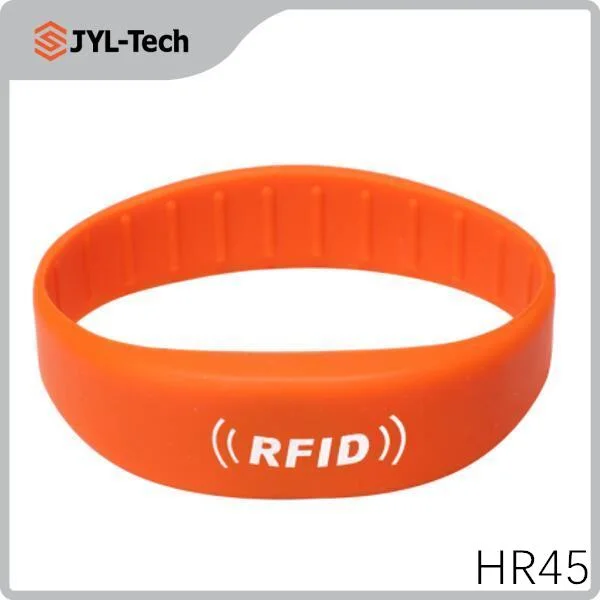 Waterpark Wasserdicht programmierbares NFC Gummi Armband Passives RFID Silikon Armband