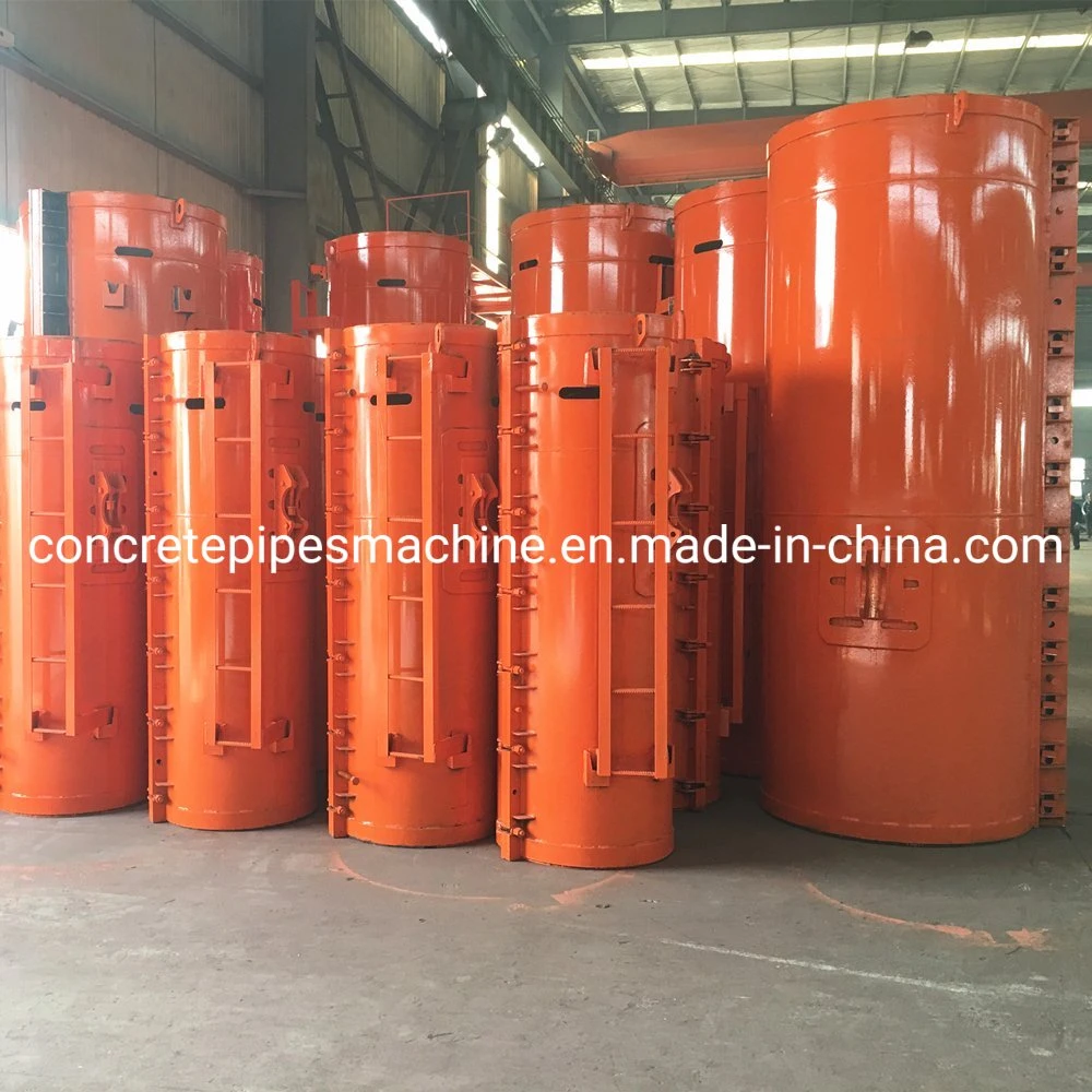 Steel Moulds for Precast Rcp Jccp Concrete Pipes Jacking Pipe Machine