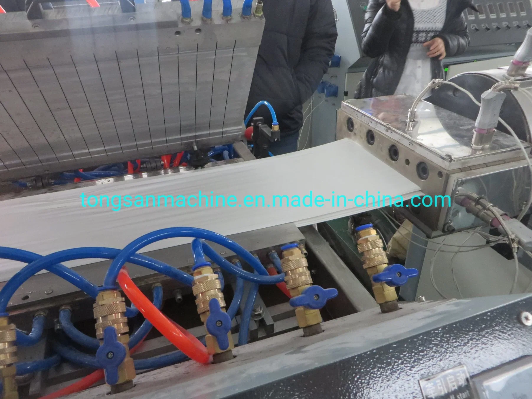 PVC Ceiling Panel Extruder Machine Production Line