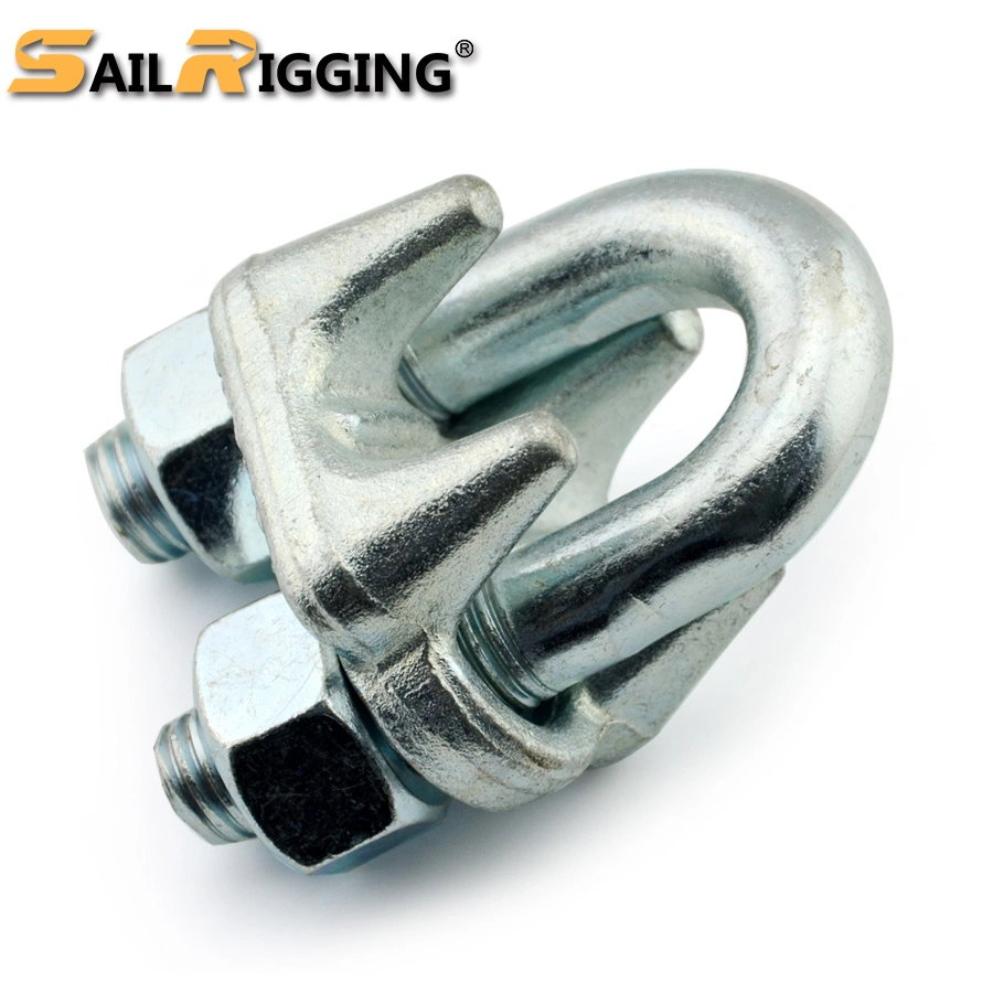 G450 Steel Galvanized Drop Forged Us Type Wire Rope Clip (CE, SGS, BV, ISO) Wire Rope End Fitting