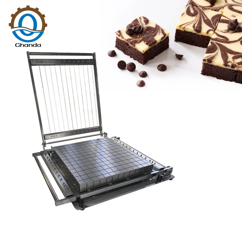 Manual Single Cutting Blade Chocolate Cube Guitar Cutter Machine