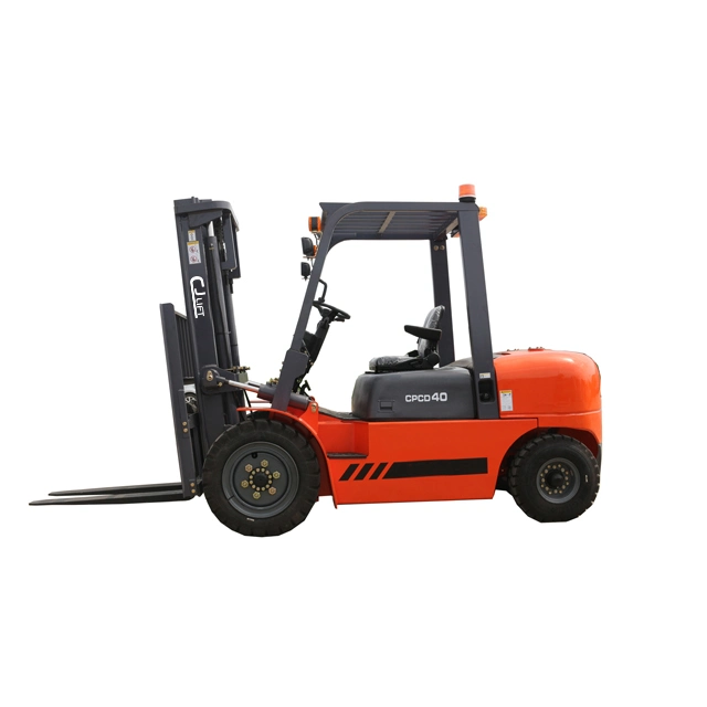 Nuevo Tipo CE SGS confirmado Diesel Forklift 4ton suministrado por Fabricante de la carretilla elevadora hidráulica diésel China/mejor precio de la carretilla elevadora