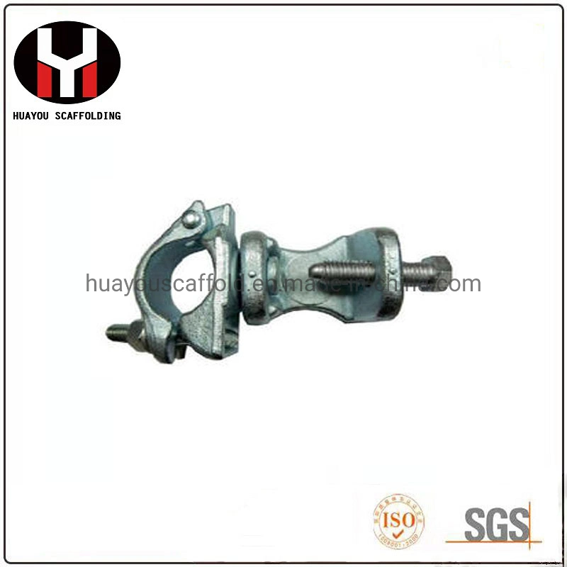 JIS Standard 550g-650g Pressed Double Fixed Coupler Swivel Clamp From Huayou Scaffolding