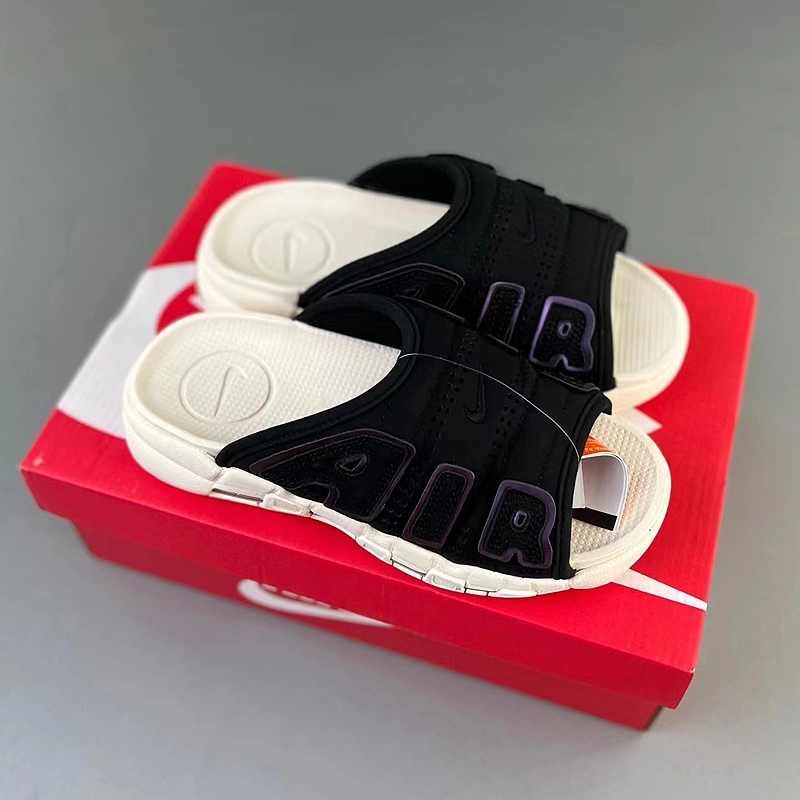 Air More Uptempo Slippers Lightweight Men Slide Sandal Slippers Ladies Beach Slippers