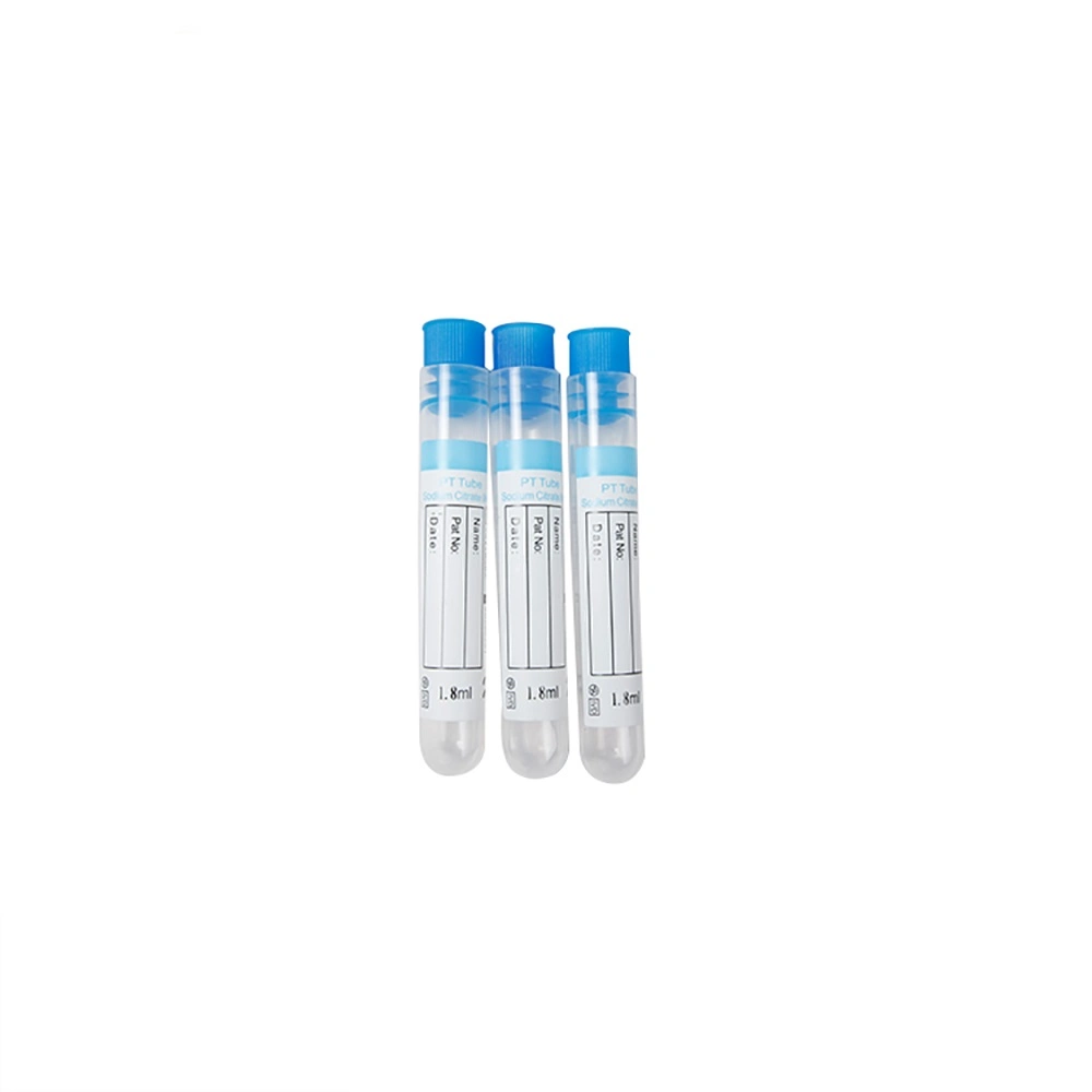 Laboratory Coagulation Test Sodium Citrate Vacuum Blood Collection PT Tube