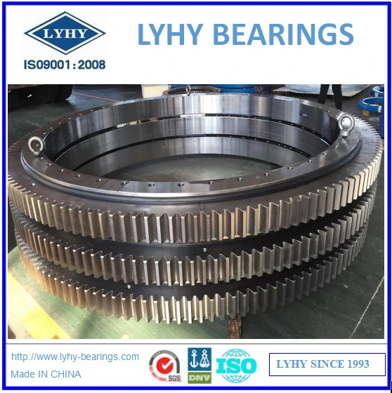 Double Row Ball Slewing Bearings with External Teeth Ve120b01