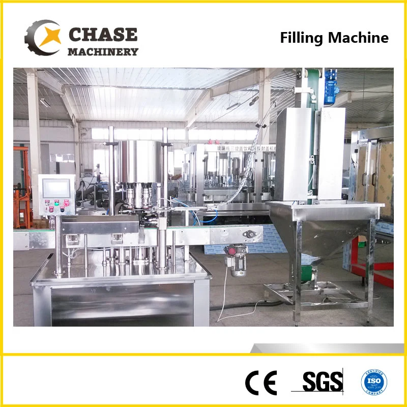 Juice Making Filling Sealing Machine Line From Shanghai Chase