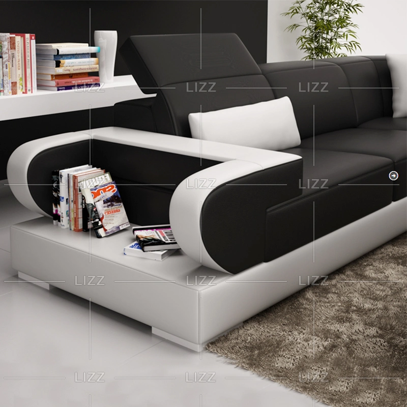 Foshan Chine Lizz Furniture avec LED Sofa Fabricant et Grossiste