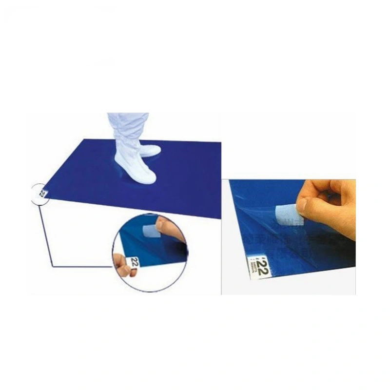 30layers Floor Protection Disposable ESD Sticky Mat for Clean Room