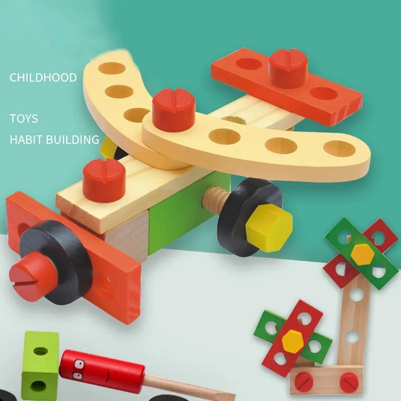 Kids Educational Wooden Toys, Kindergarten Construction Area Toys, Baby Intellectual & Educational Toys