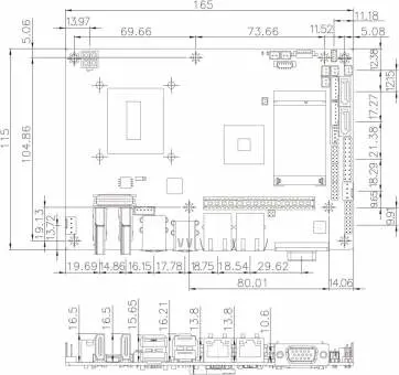 كمبيوتر صناعي Iei Nano-Qm871-I1-i7-R10 ومكونات من Iei Core i7-4700EQ