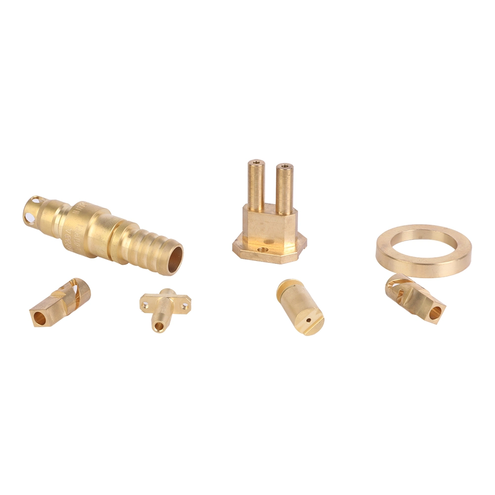 Hvs ODM OEM High Precision Custom Brone CNC Lathe Machining Service Brass Electrical Turning Parts CNC Milling Mechanical Parts