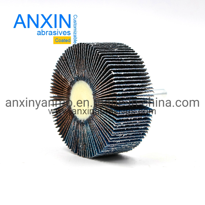 Zirconia Grinding Flap Wheel with Shank for Deburring