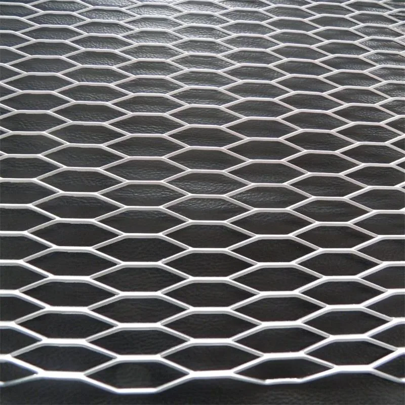 En acier inoxydable de surface brillant Expanded Metal Wire Mesh pour filtre à air