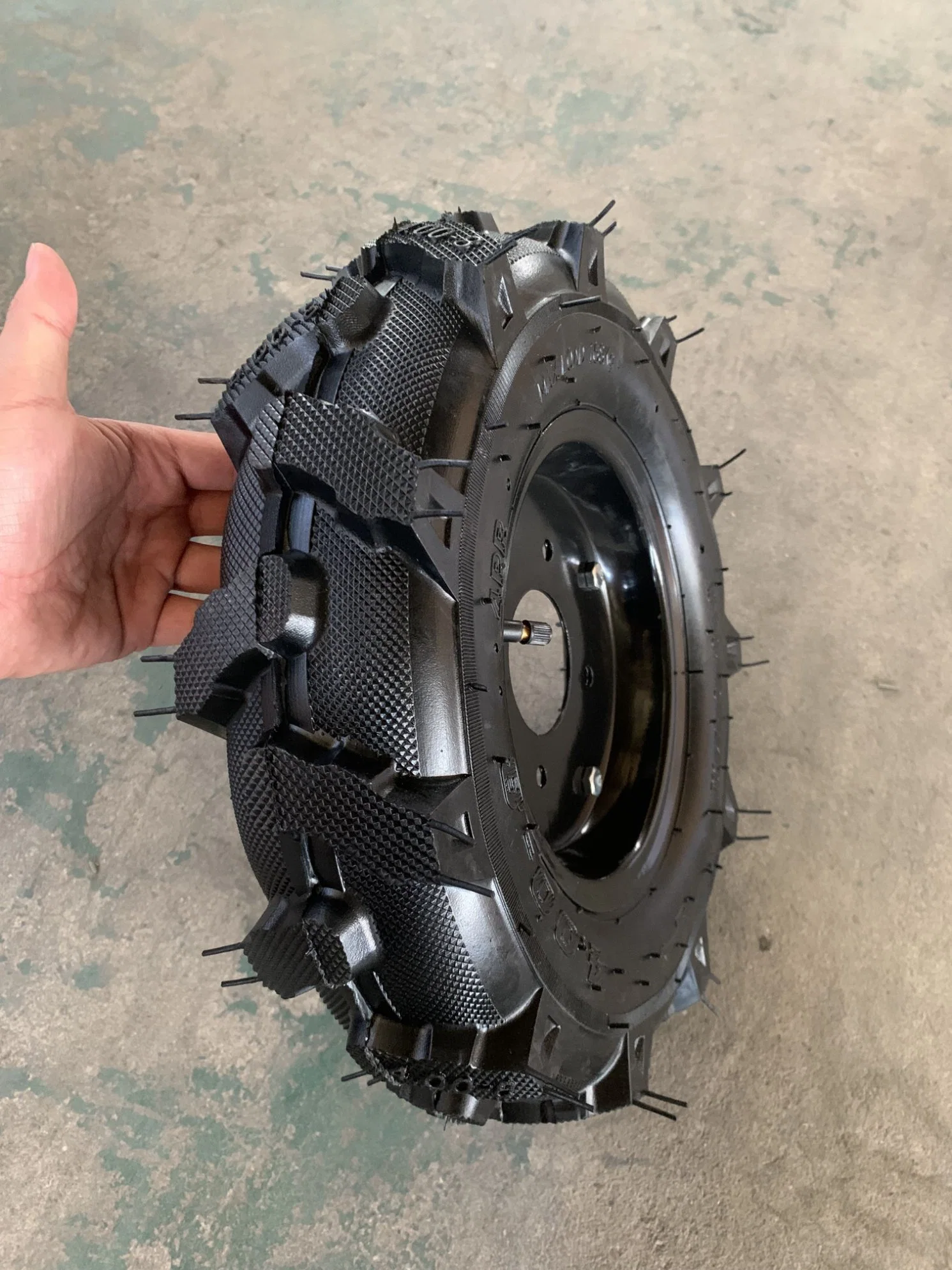 Neumático agrícola/neumático Herringbone rueda de goma neumática parte 4.00-8
