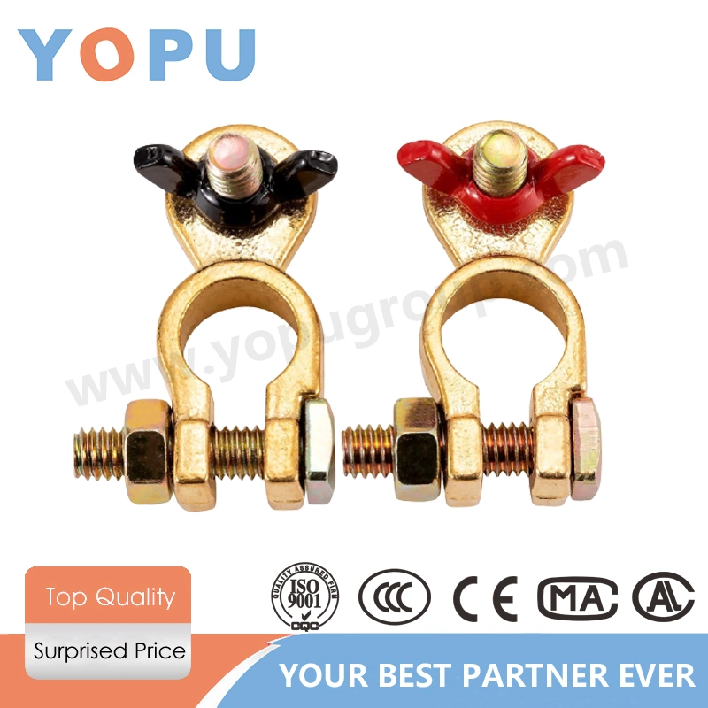 Standard Car Battery Cable Connectors Electrical Battery Terminal Clamps