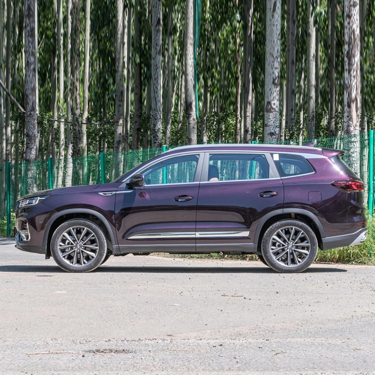 2023 Günstige Automobile Chery Tiggo 8 Plus Max Speed 210km/H Benzin Auto auf Lager Mittel SUV für Erwachsene Linksausführung