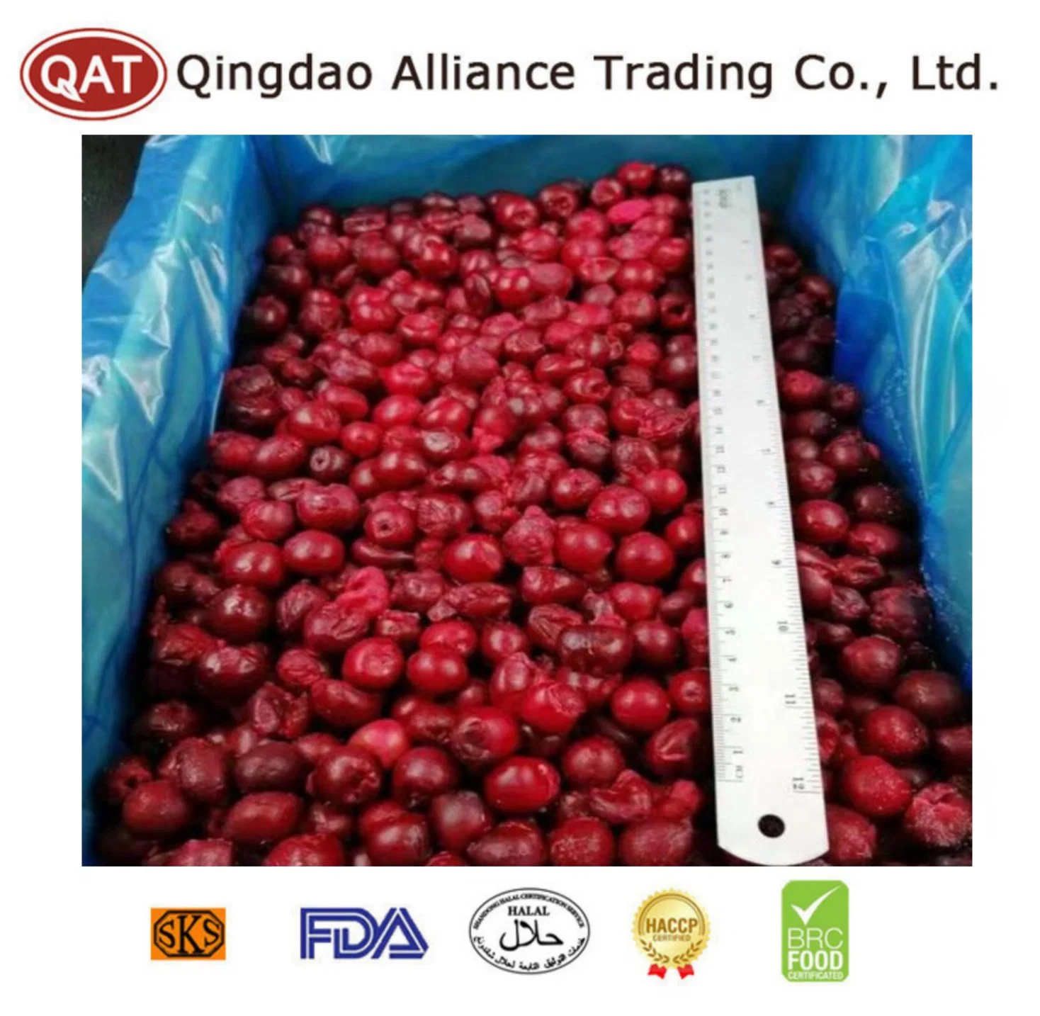 Global Hot Sale New Crop IQF Fruits Sour Cherry with Top Quality