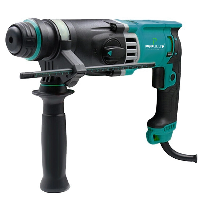 Populus Neue Ankunft Industrielle Qualität Drehhammer Power Tools 1600W/28mm Elektrischer Hammer für Pakistan Markt