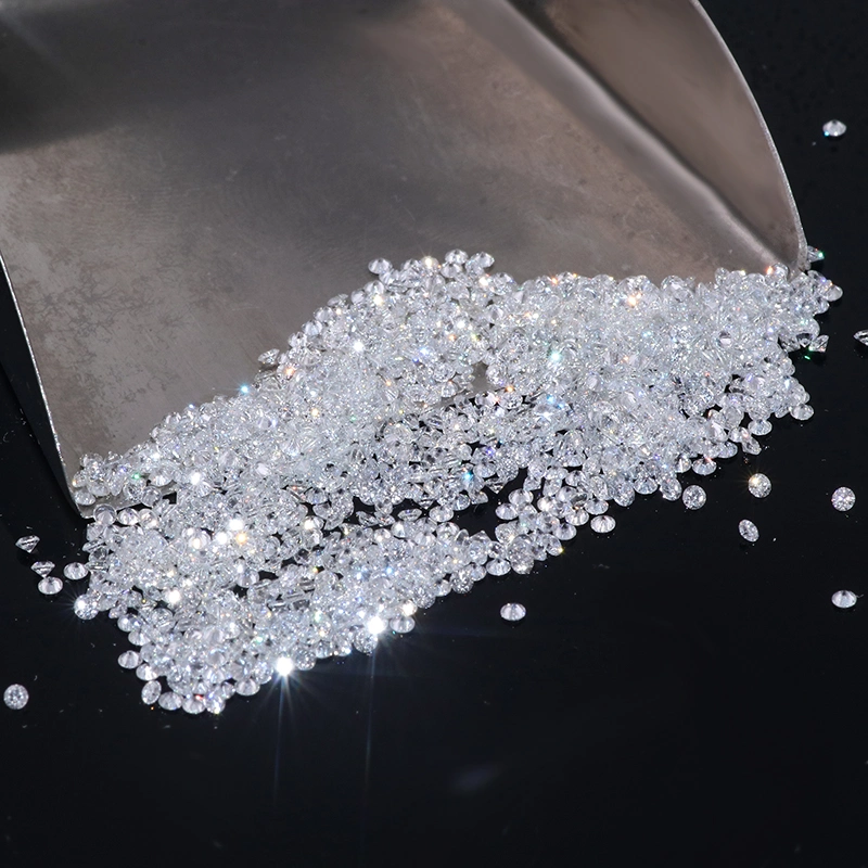 Lab Grown Diamond Colorless Synthetic Hpht Diamond Melee Size From China Manufacturer with Wholesale Rough Diamond Price