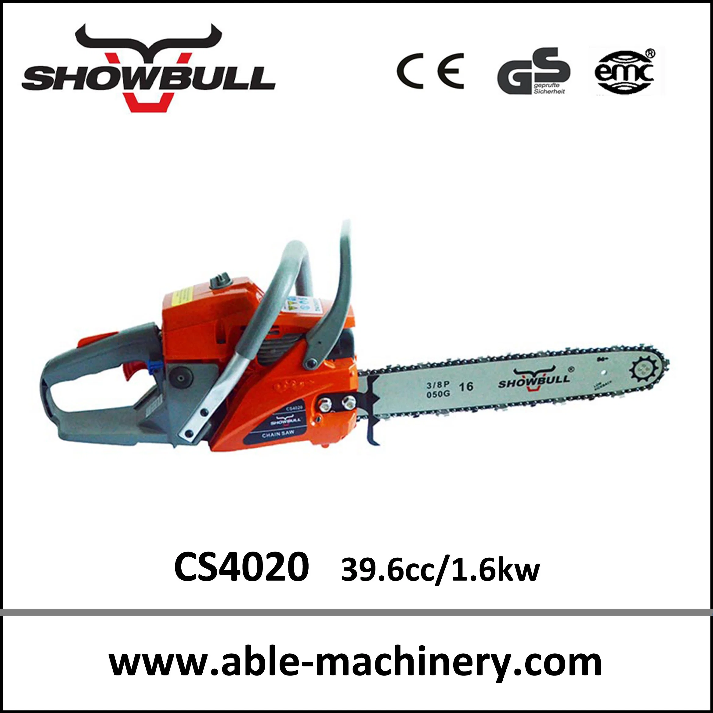 Agricultural Machinery Parts and Garden Power Tools Chainsaw 40cc Chain Saw