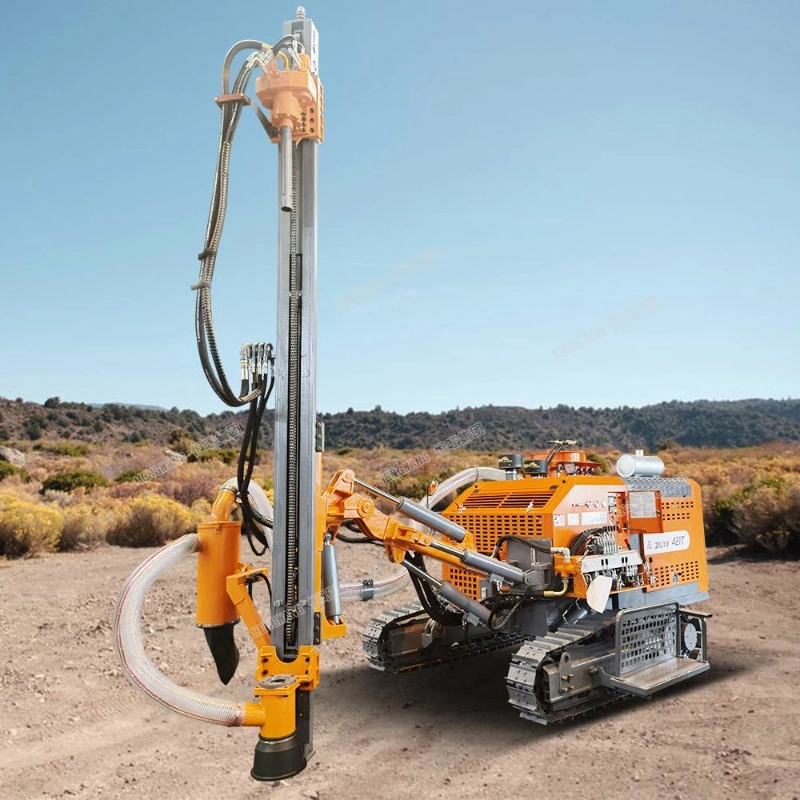 Mina Rock Drill Down the Hole Hammer Drill Rig