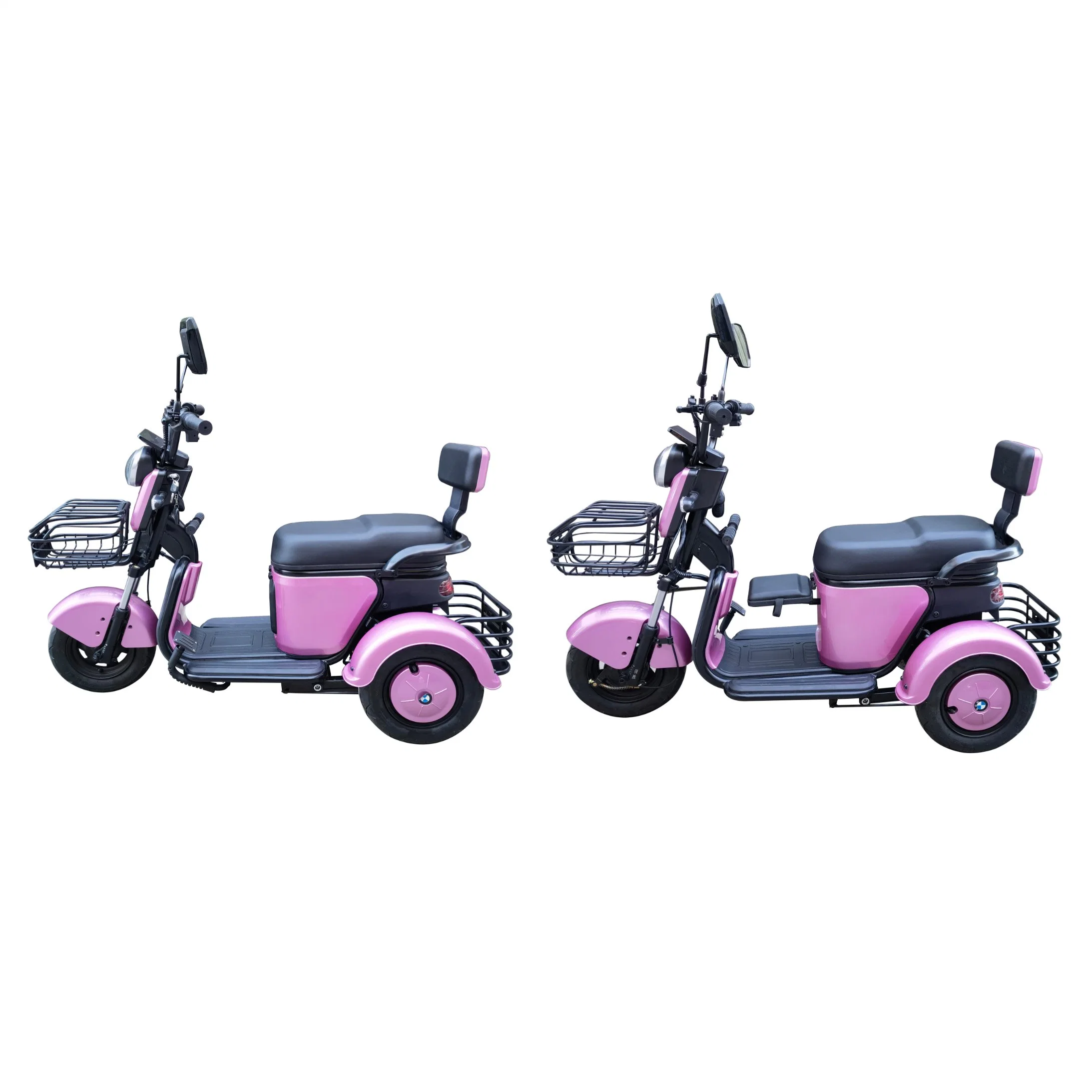 48V 500W Qiangsheng 3 Rad-Mobilität Roller mit Kindersitz