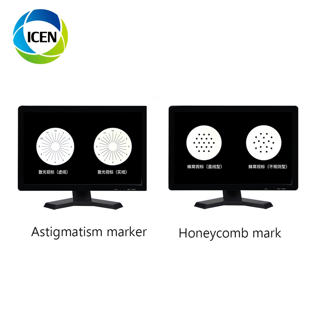 الرسم البياني الرقمي للعين الرقمي لجهاز العرض Vc5 Ophthalmology Optical aritals Remote Control LCD الرؤية بالبراعة