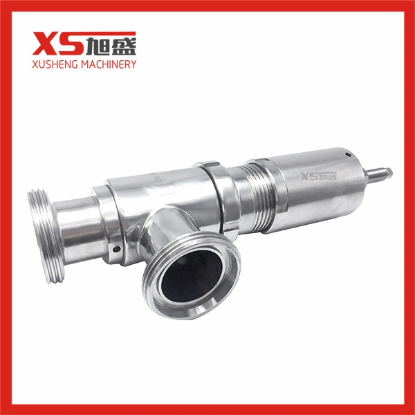 Sanitary Stainless Steel Pressure Safety Valve for Adjustable Pressure