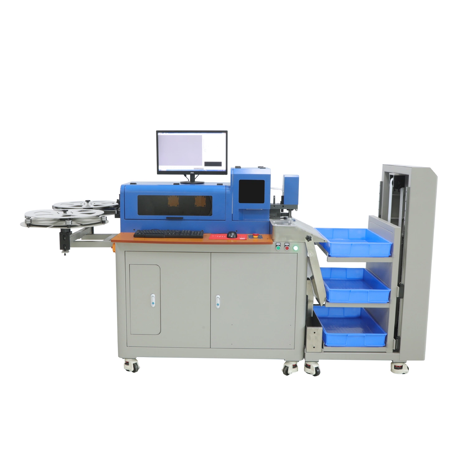 Auto Steel Rule Die Cutting Fold Bend Machine