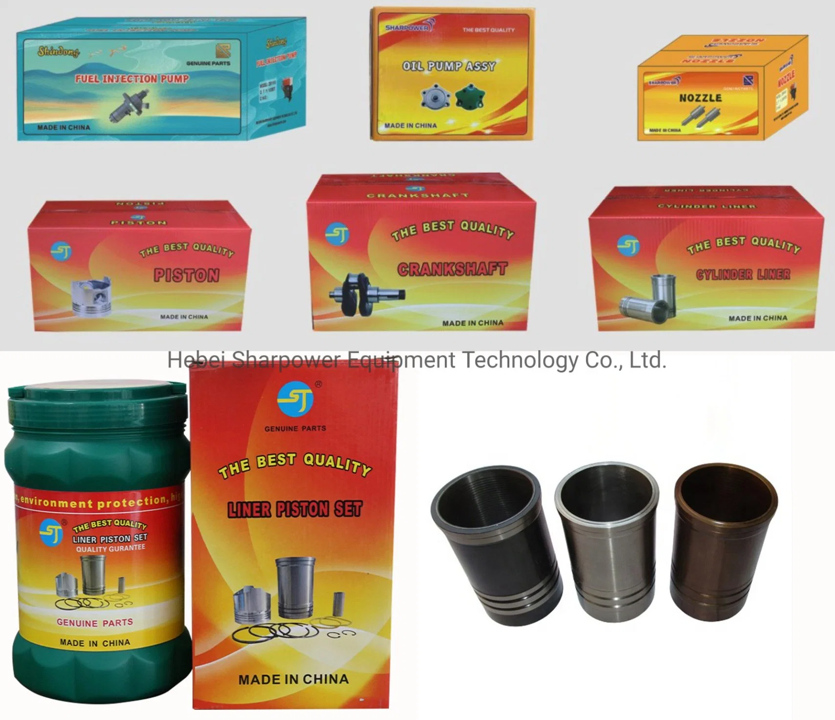 High quality/High cost performance  Spare Parts Jd300 Jd330 Jd350 Cylinder Liner for Diesel Engine Accessories