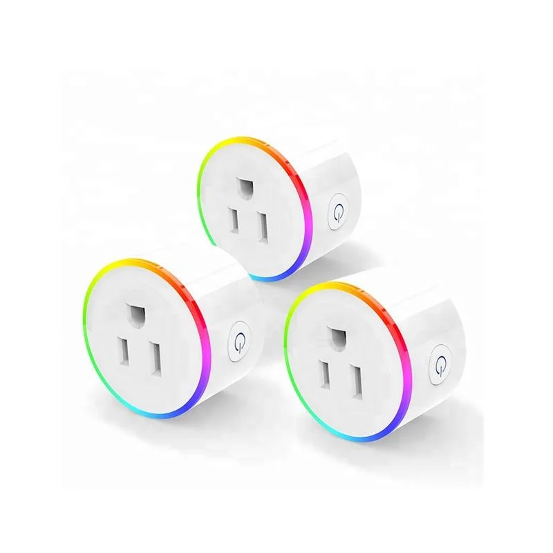 WiFi Smart Power Plug Mini Us Socket RGB Electrical Socket