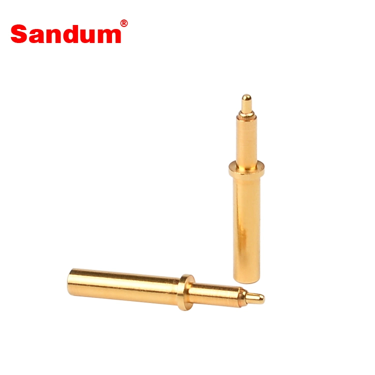 High quality/High cost performance  Brass Spring Loaded 4 Pin PCB Contact Pin for Electronic Device