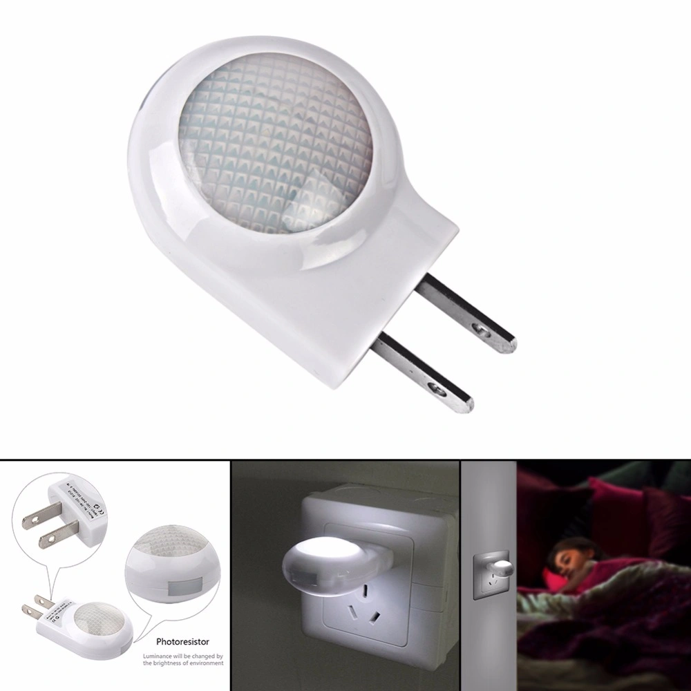 Mini LED Luz Nocturna Caracol lámpara de noche automática del sensor de luz incorporada la luz de control Lampara de pared para el bebé niños dormitorio de la UE/tapón de EE.UU.