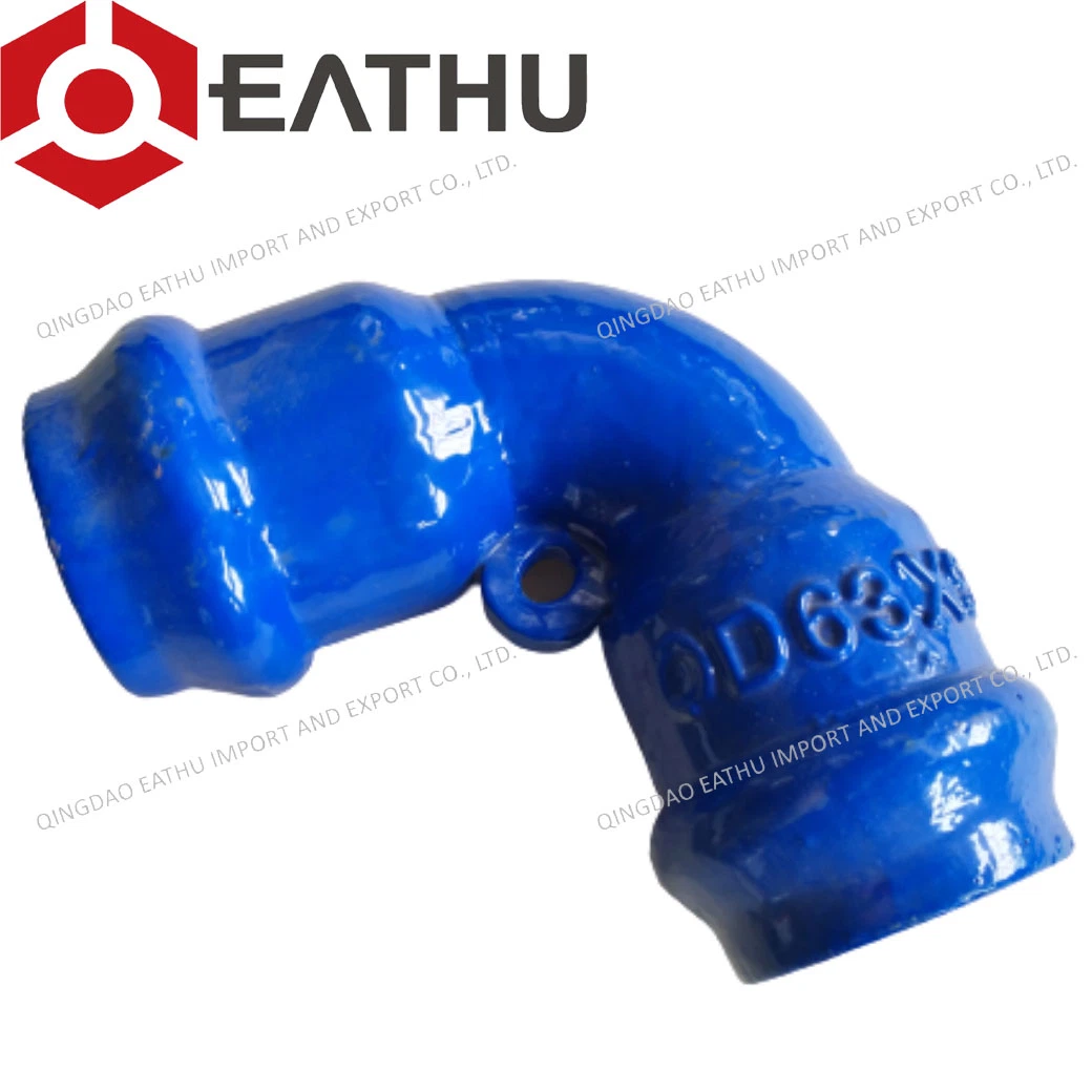 ISO2531 En545 En598 Zinc/Bitumen/Epoxy Ductile Iron Pipe Fitting for Water Supply