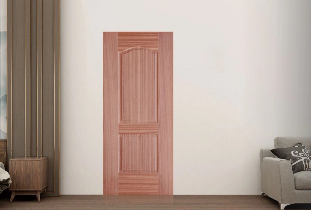 Molding Veneer Door Panel Home Wooden Skin for Entrance Decoration