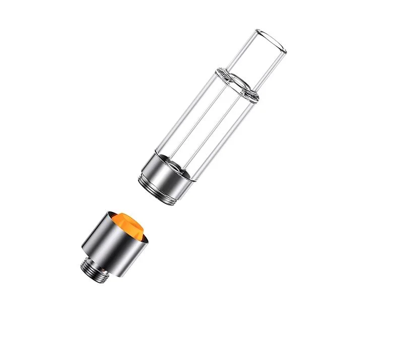 La alta calidad 1ml de 2ml vaso vaporizador Cartucho vacío de aceite de espesor de la bobina de cerámica de cartucho de Vape