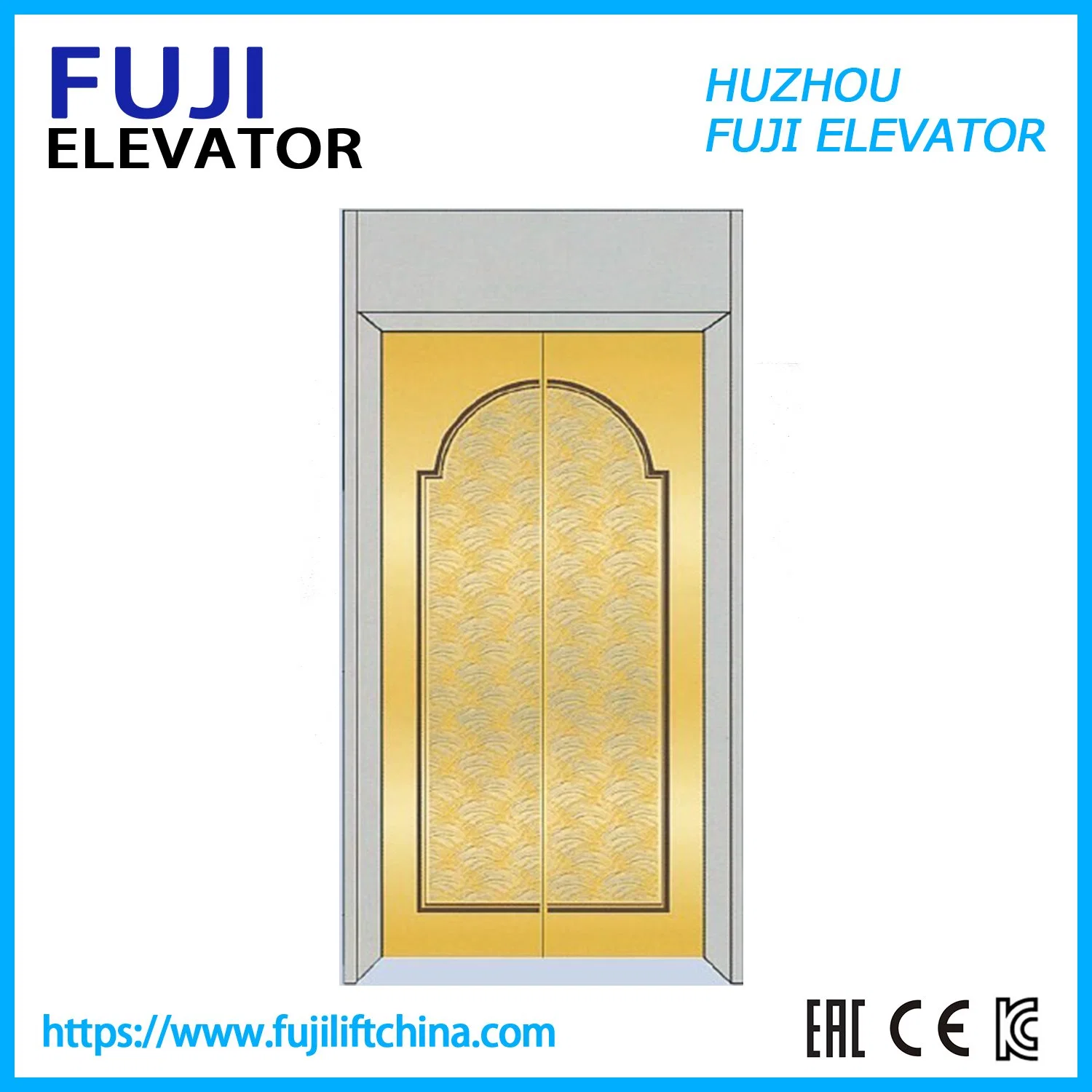 with and Without AC FUJI High quality/High cost performance  Export Wooden Case Elevator Parts Home Lift