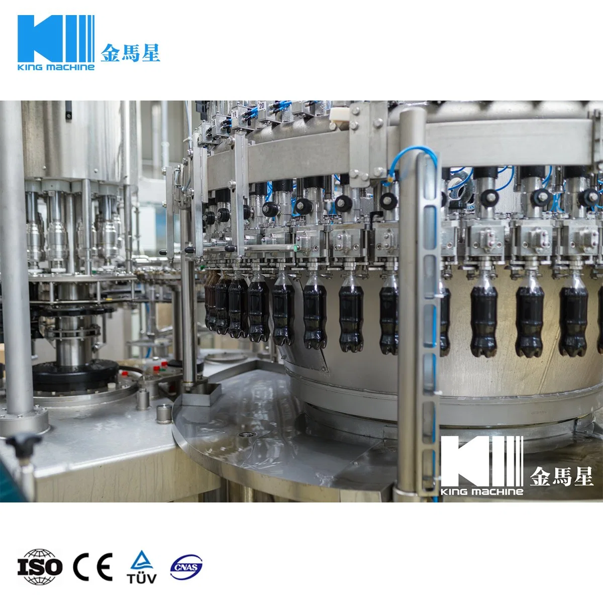 3000 Bph Small Scale Carbonated Drink Filling Machine