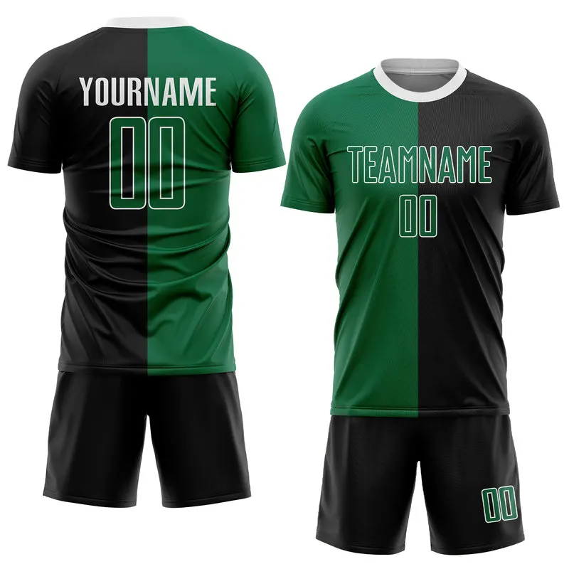 Tenue personnalisée de l'équipe de football Ensemble de sport de football Maillot d'entraînement Uniforme Nom personnalisé Numéro Costume de piste de football