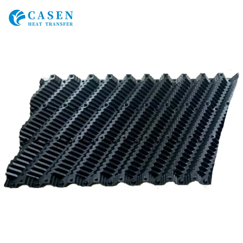 Supply PVC Structured Trickling Filter PVC Fill Sheet Industrial Cooling Tower Fill Material