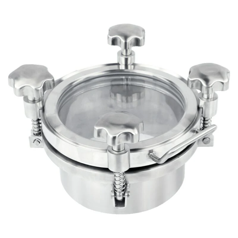 CE Donjoy Sanitary Stainless Steel Pressure Manhole for Tank Cover