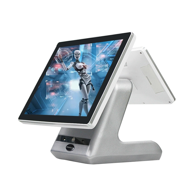 Support Customization 15.6 Inch Double Screens Touch Screen Cashier Machine POS System