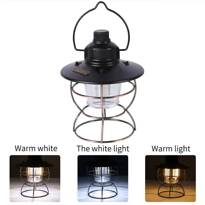 Lanterns Emergency LED Camping Light Rechargeable Bulb for Outdoor Tent Lamp