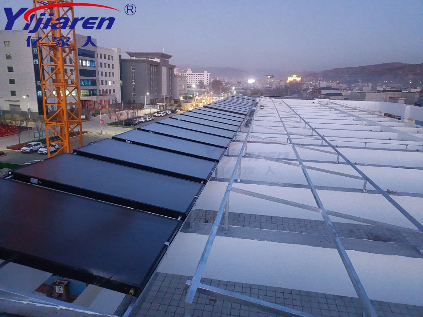 High Quality Good Price Pressurized Solar Water Heater for Hospital School Hotel